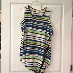 Rafaella cold shoulder top